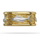 Gold Billfish Ring Marlin